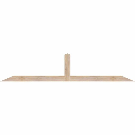 Ekena Millwork Portland Smooth Timber Gable Bracket, Douglas Fir, 84"W x 17"H x 3 1/2"D x 3 1/2"F, 5/12 Pitch GBW084X17X0404POR00SDF